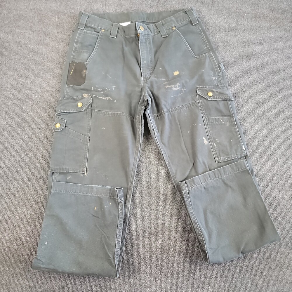 Carhartt Utility Double Knee Carpenter Pants Men 33x34  Relaxed Fit